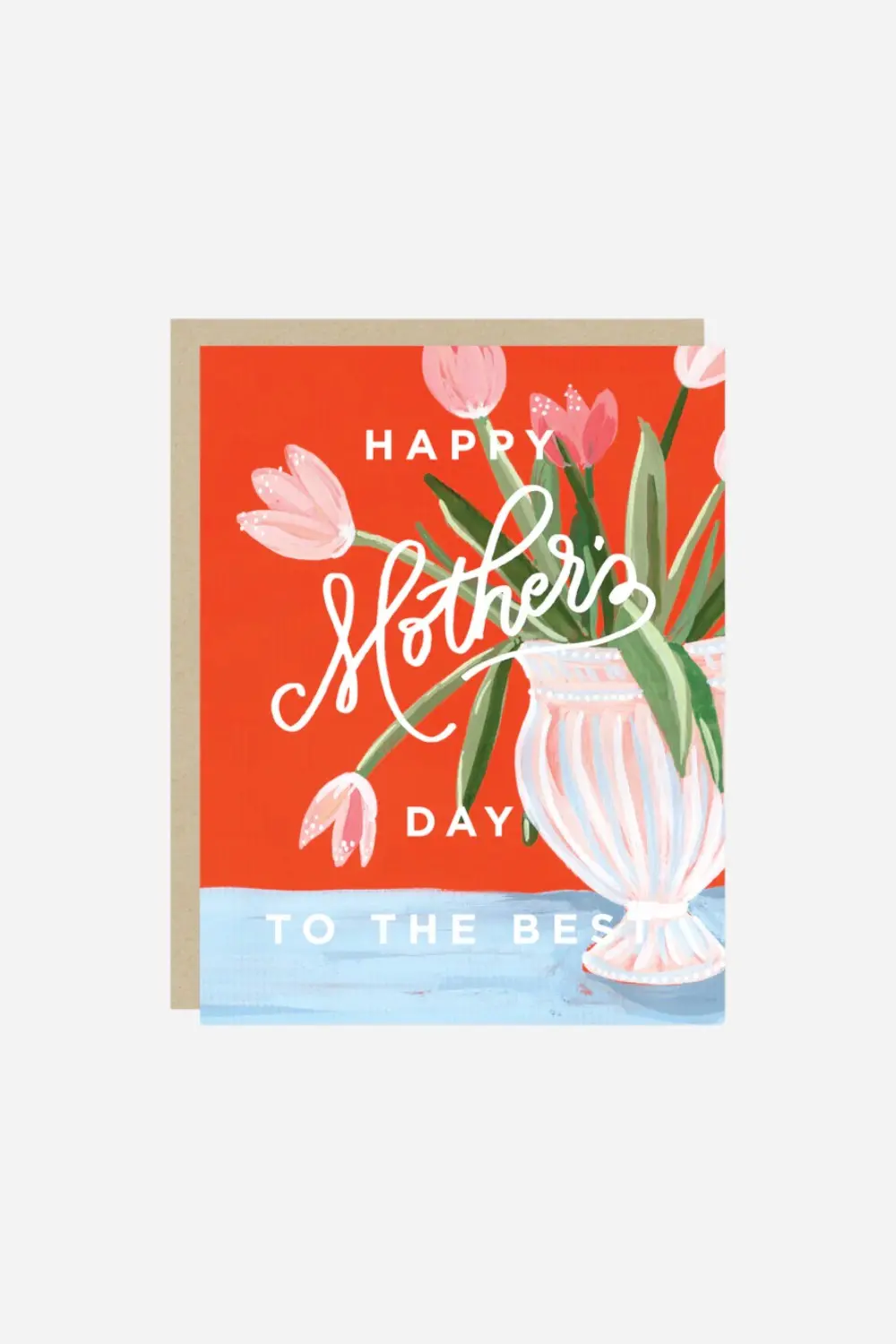 Tulip Vase Mother's Day Card 1