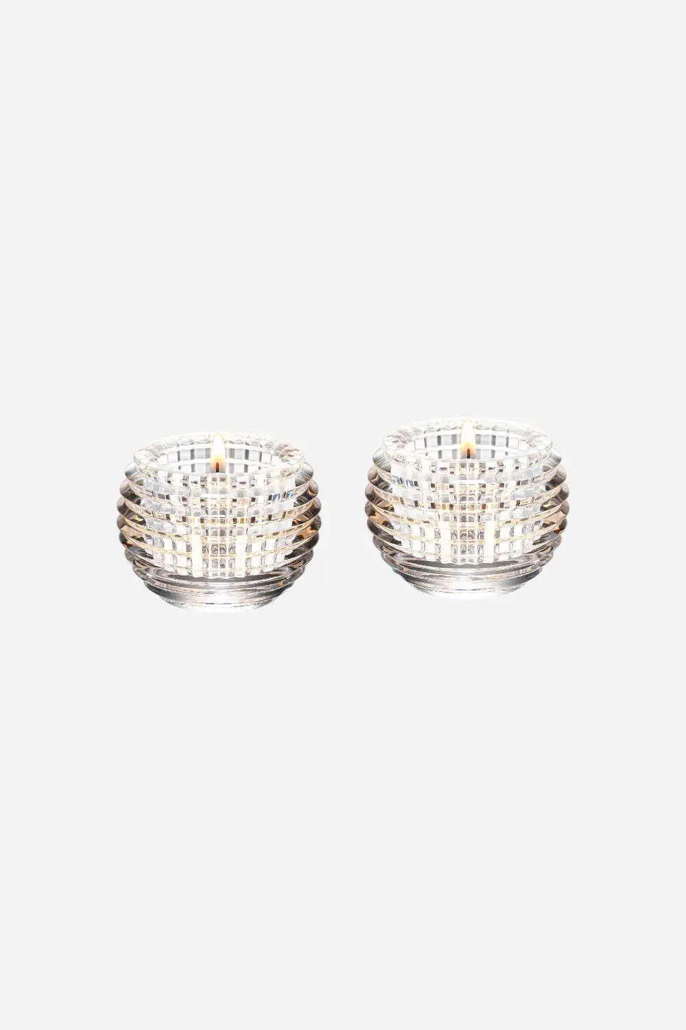 Baccarat Eye Votive Candle Holder In Clear - Set Of 2 1