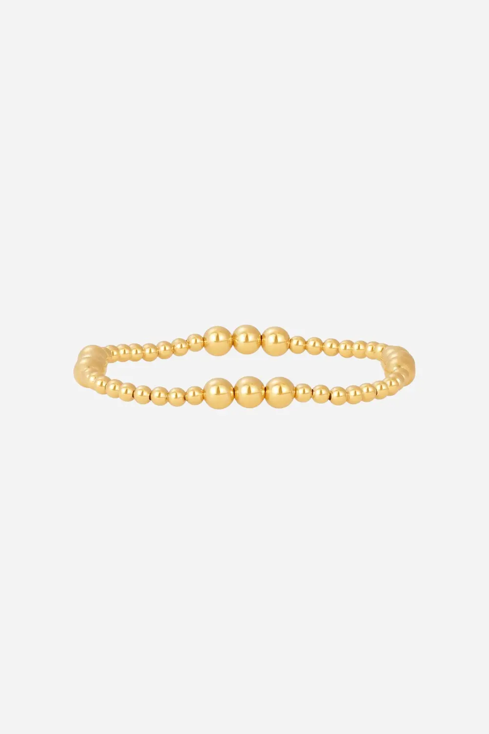 Karen Lazar 3 & 5Mm Pattern Signature Bracelet - Size 6.25 1