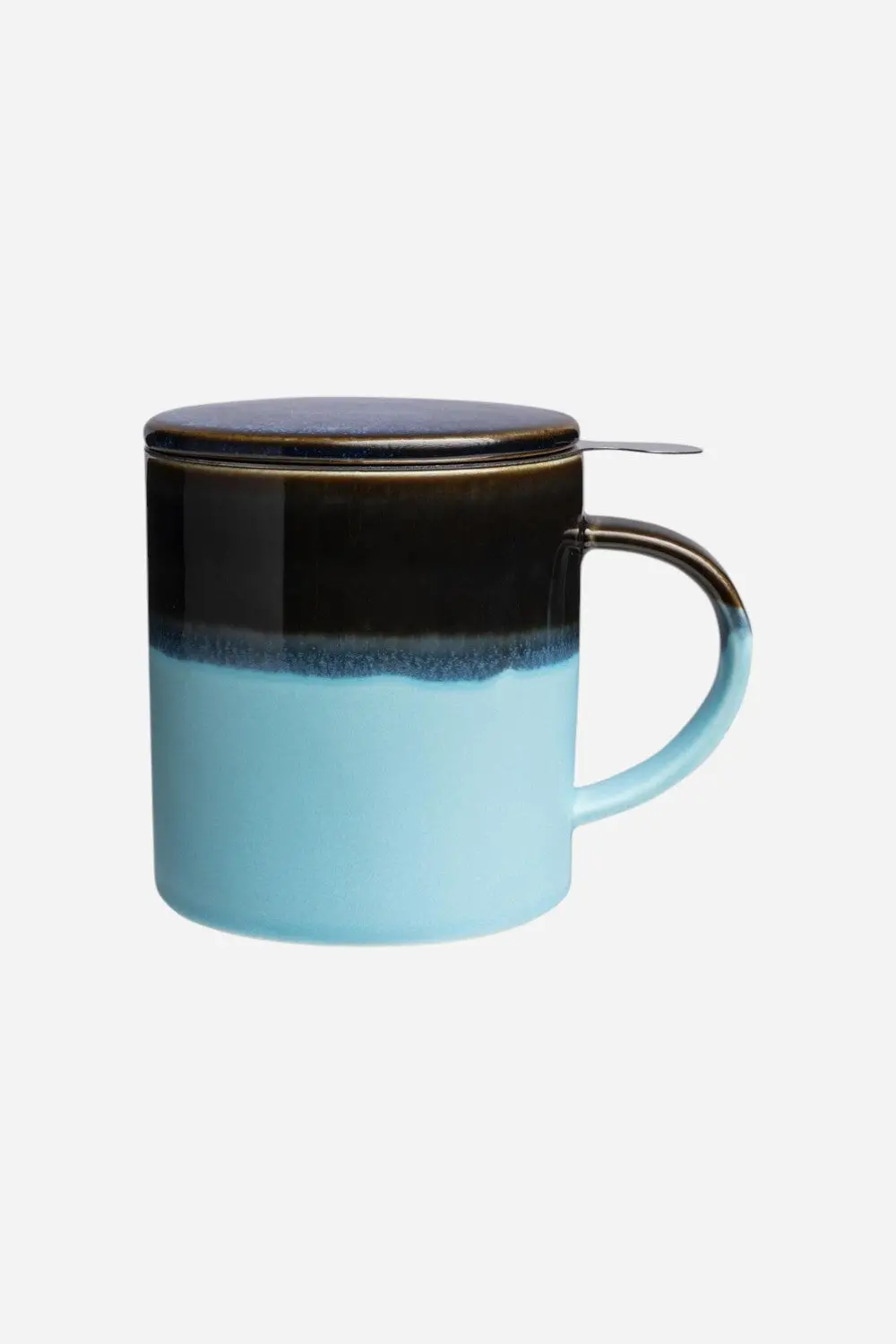 Tranquillo Cup With Tea Strainer In Blue 1