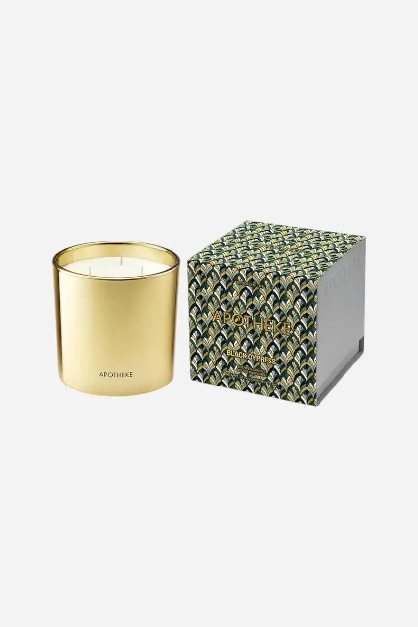 Apotheke Black Cypress 3-Wick Candle 1