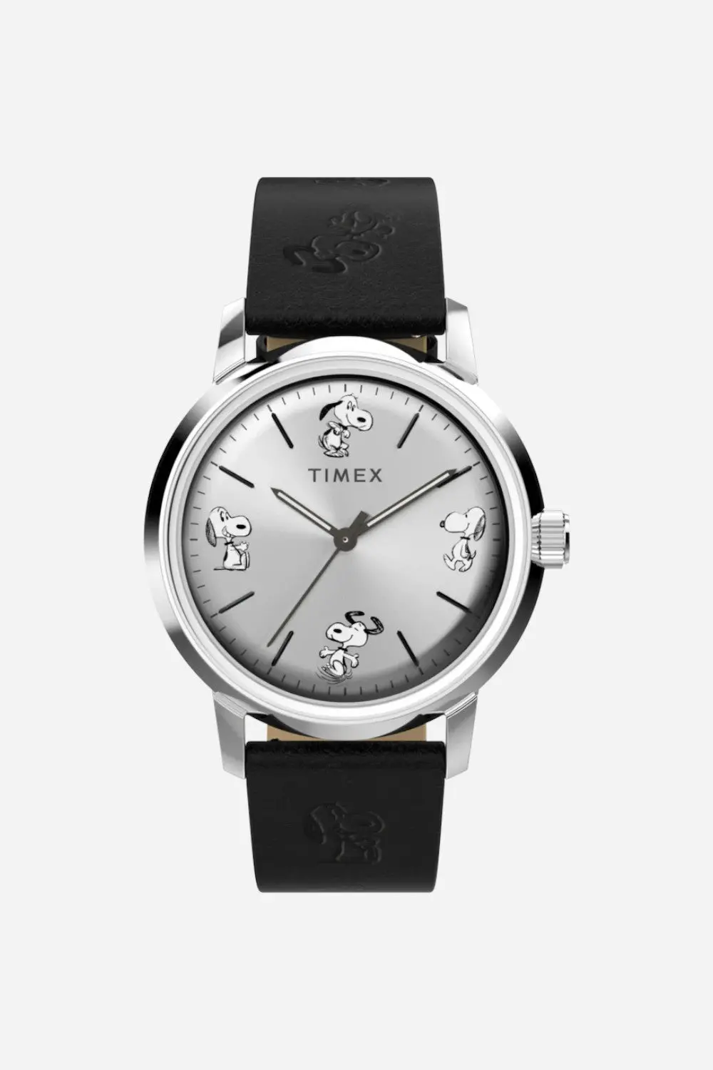 Timex Marlin® Automatic X Peanuts Sketch 40Mm Leather Strap Watch 1