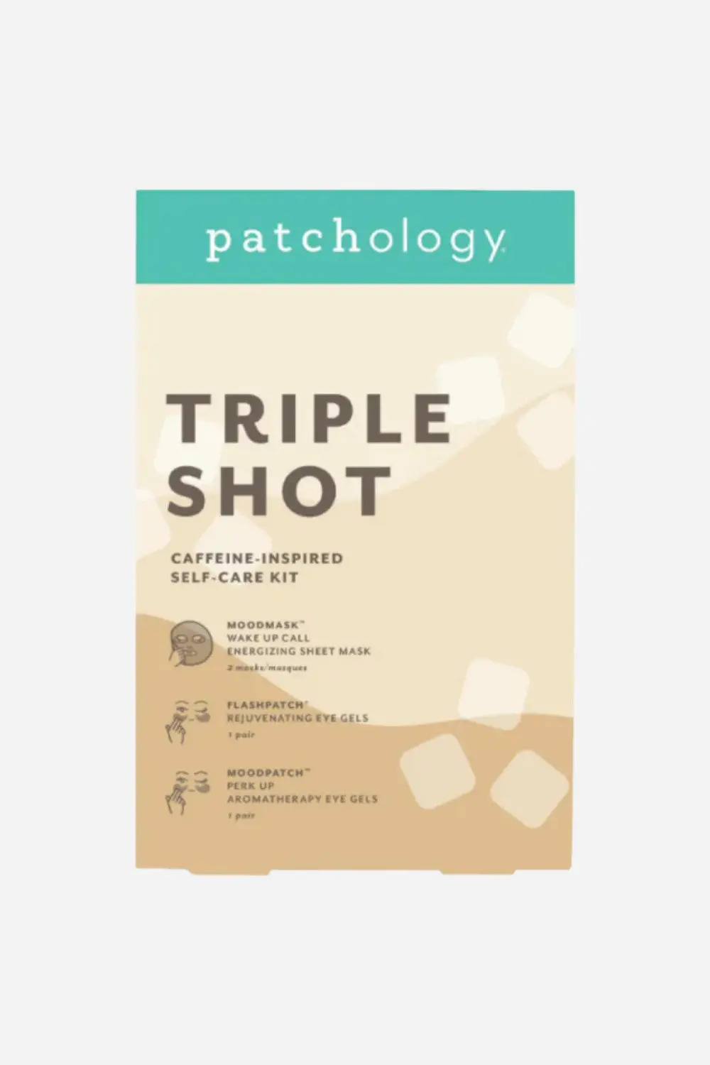 Patchology Triple Shot Caffeine Self Care Kit 1