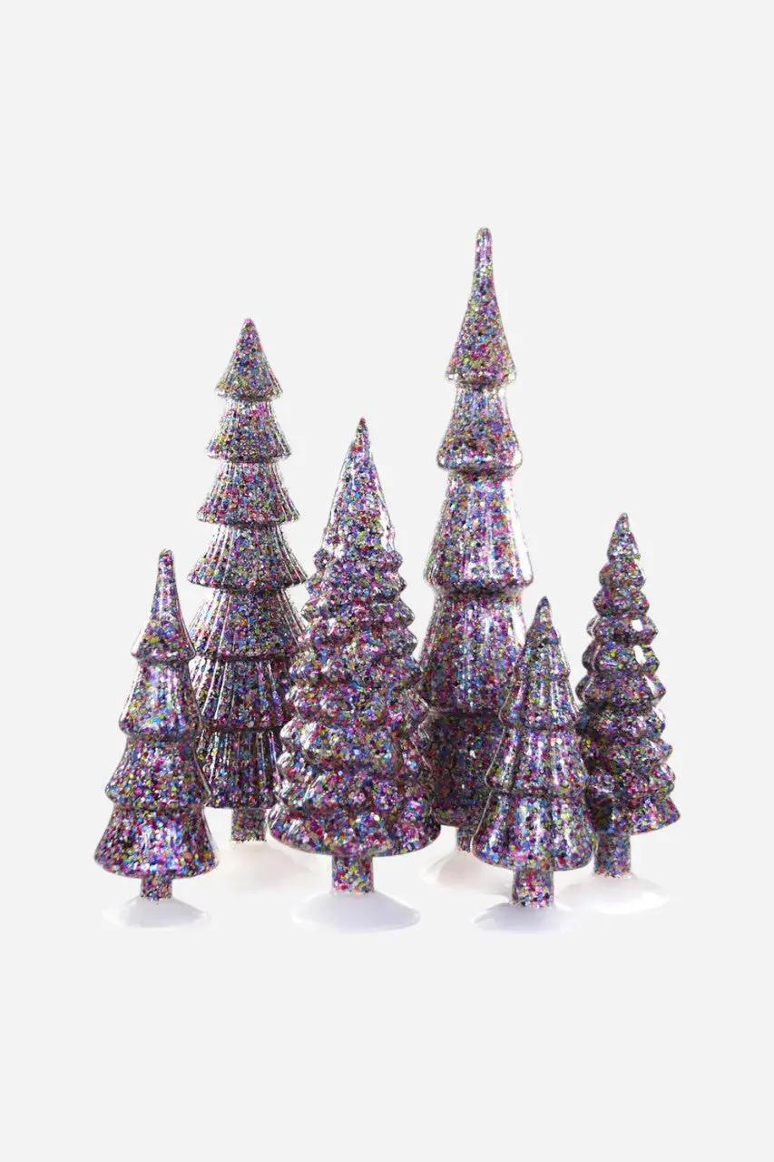 Confetti Trees Set Of 6 1