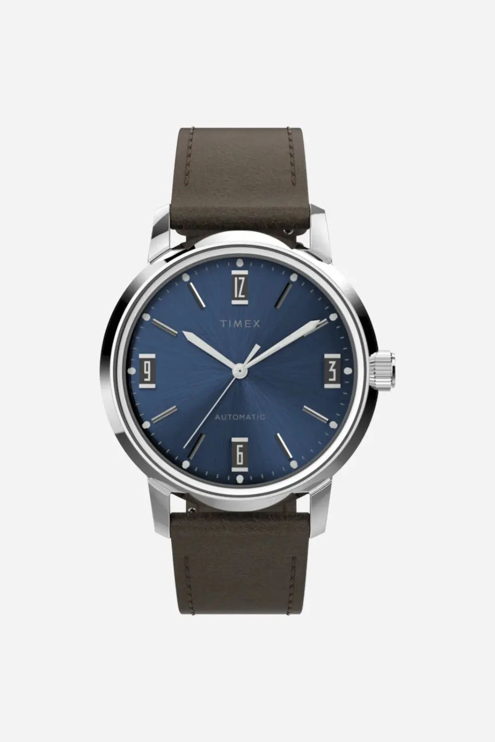 Timex Marlin® Automatic 40Mm Leather Strap Watch 1