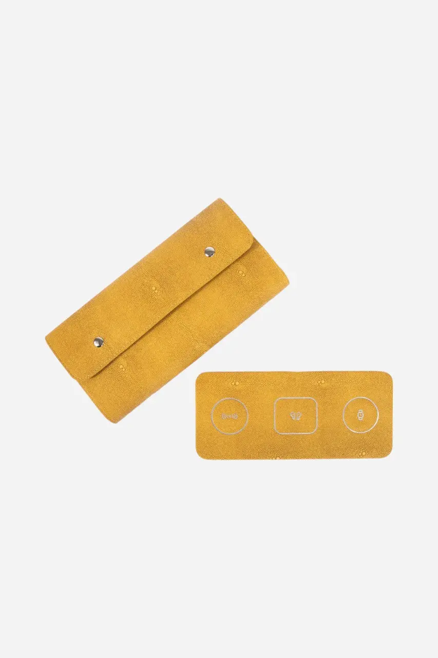 Brouk & Co. Ace 3-In-1 Wireless Charging Pad Yellow 1