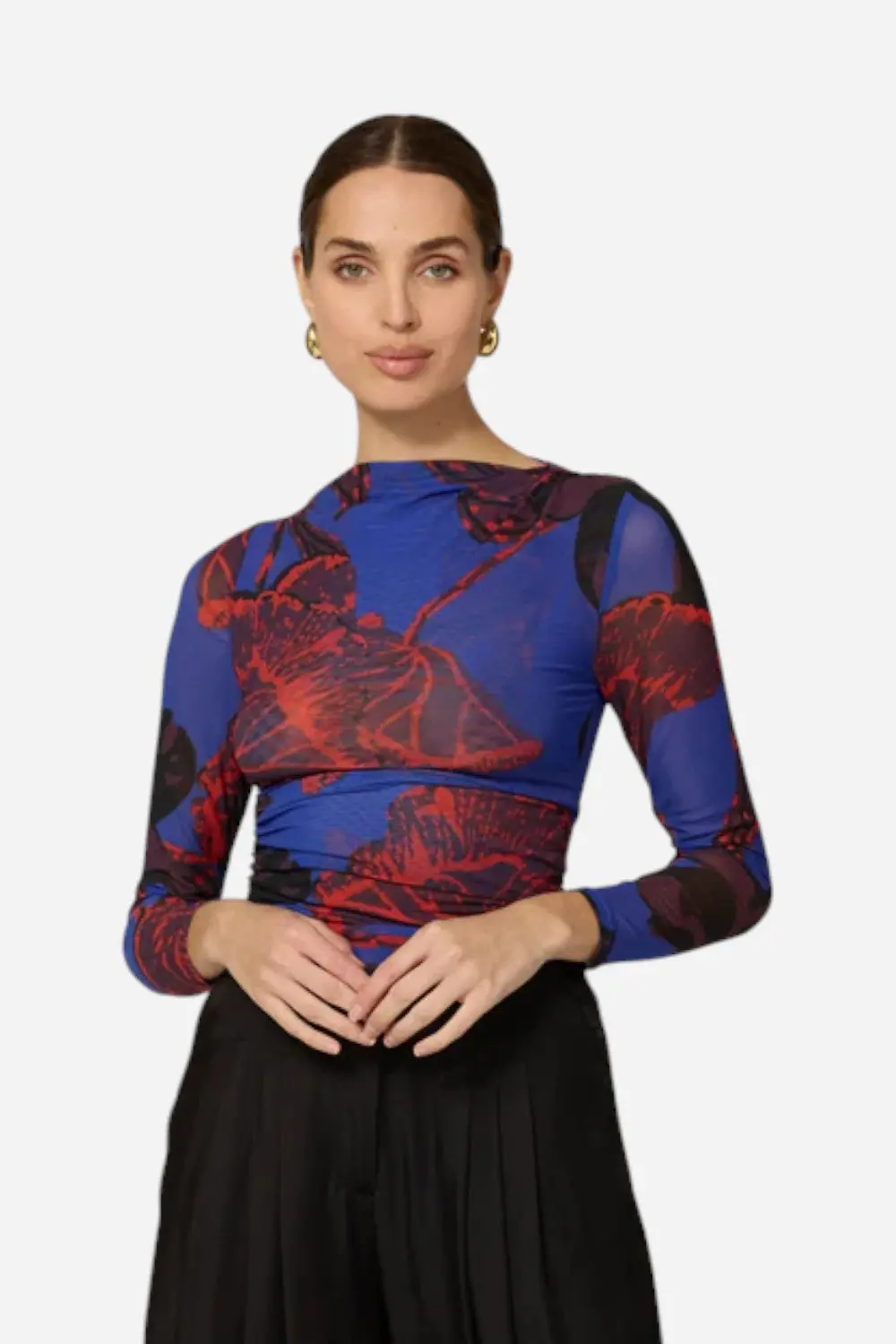Cleobella Remy Top In La Rouge 1