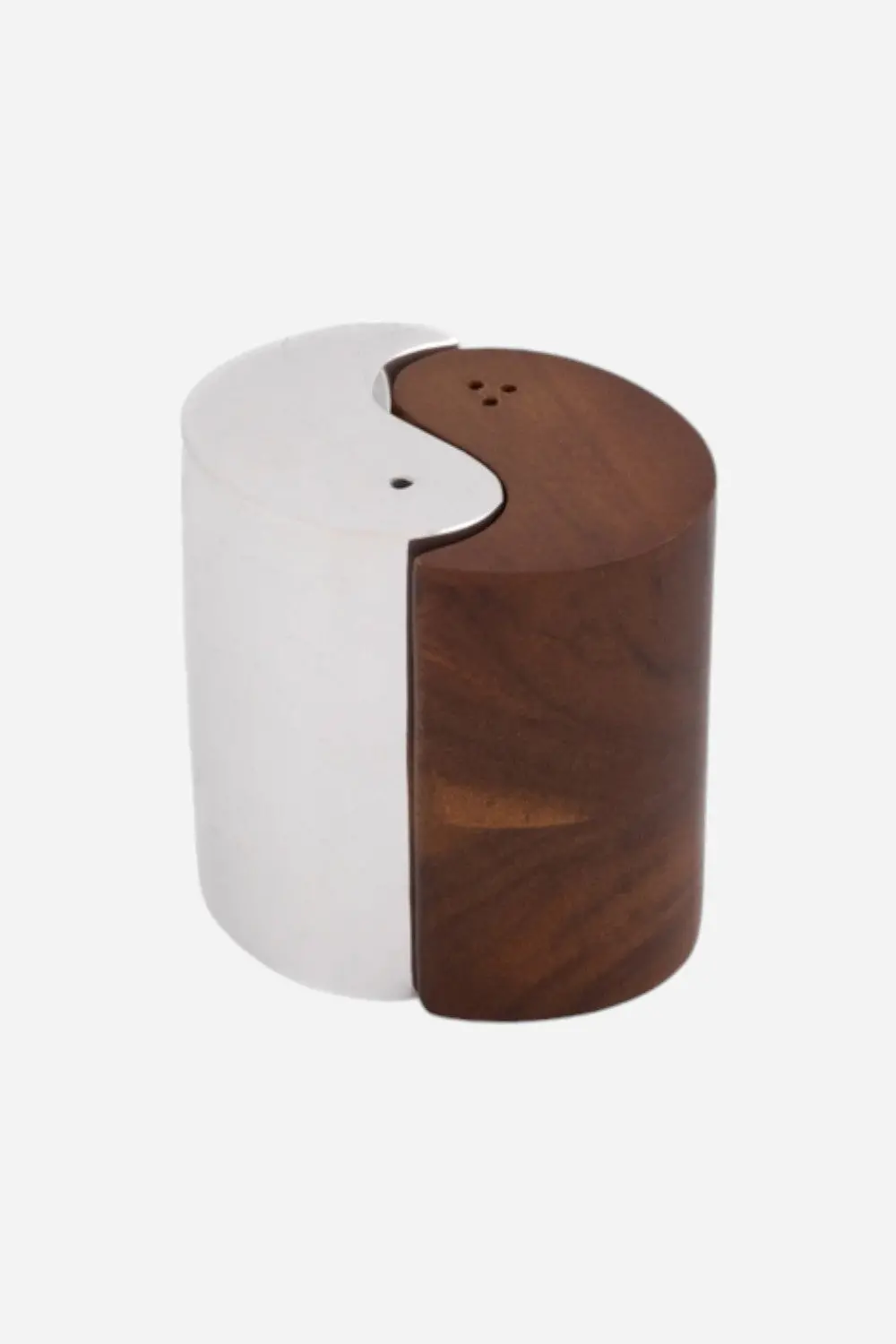 Nambe Yin Yang Salt & Pepper Shakers 1
