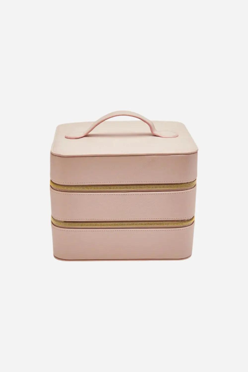 Brouk & Co. Leah Travel Cosmetic Case In Pale Pink 1