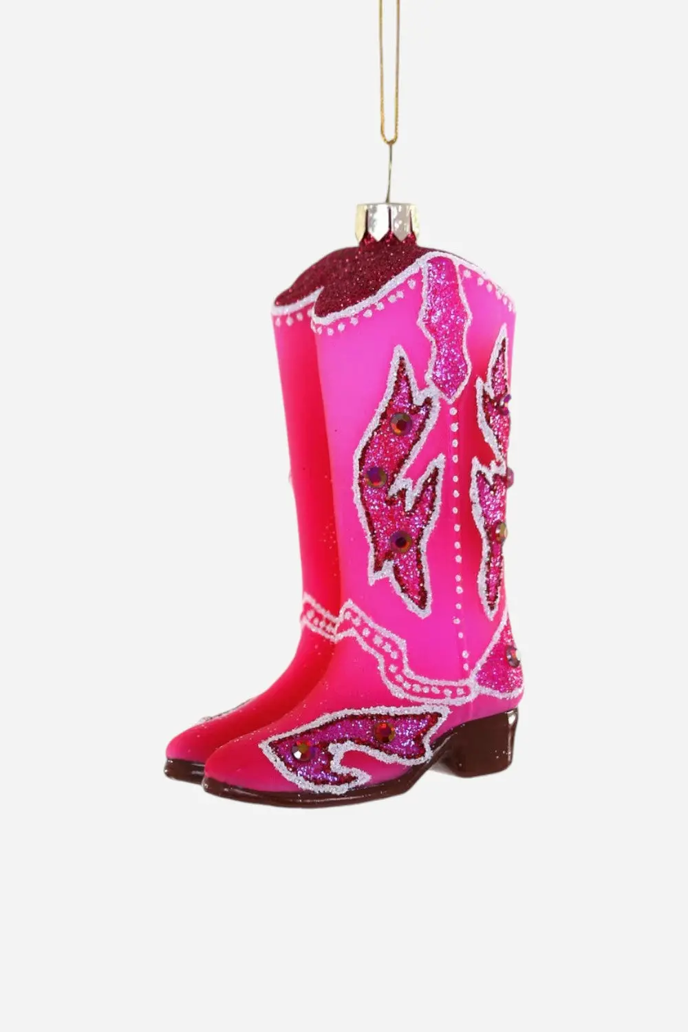 Cowgirl Boots Ornament 1