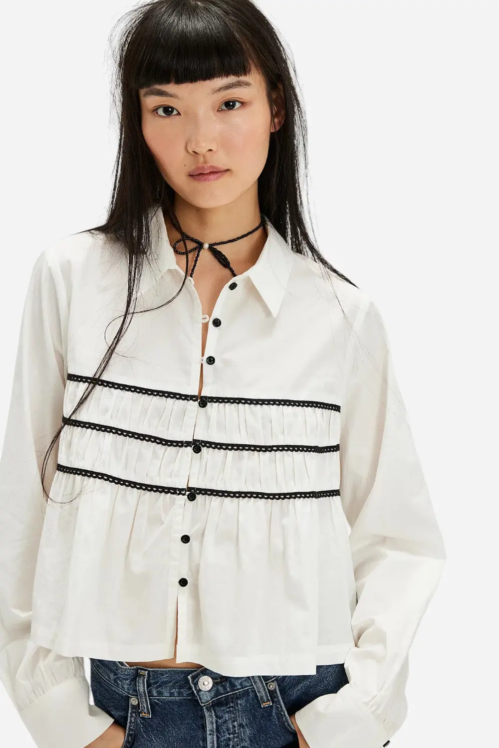 Free People Lace Lover Blouse 1