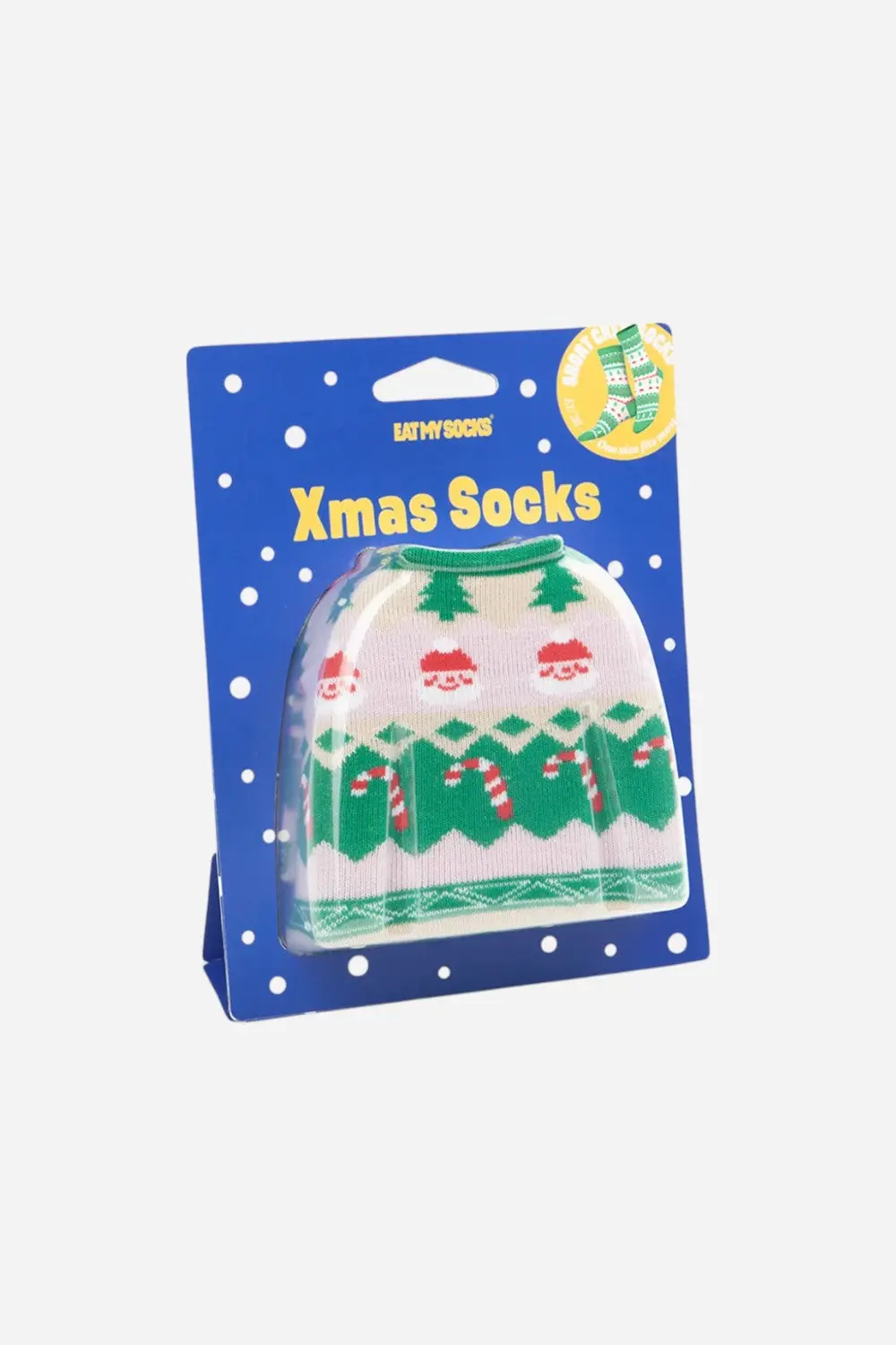 Eat My Socks Christmas Sweater Socks 1