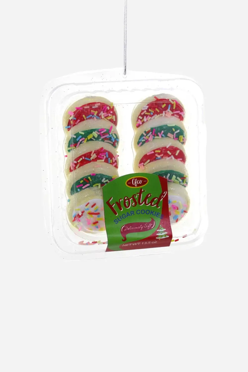 Deliciously Soft Sugar Cookies Ornament 1