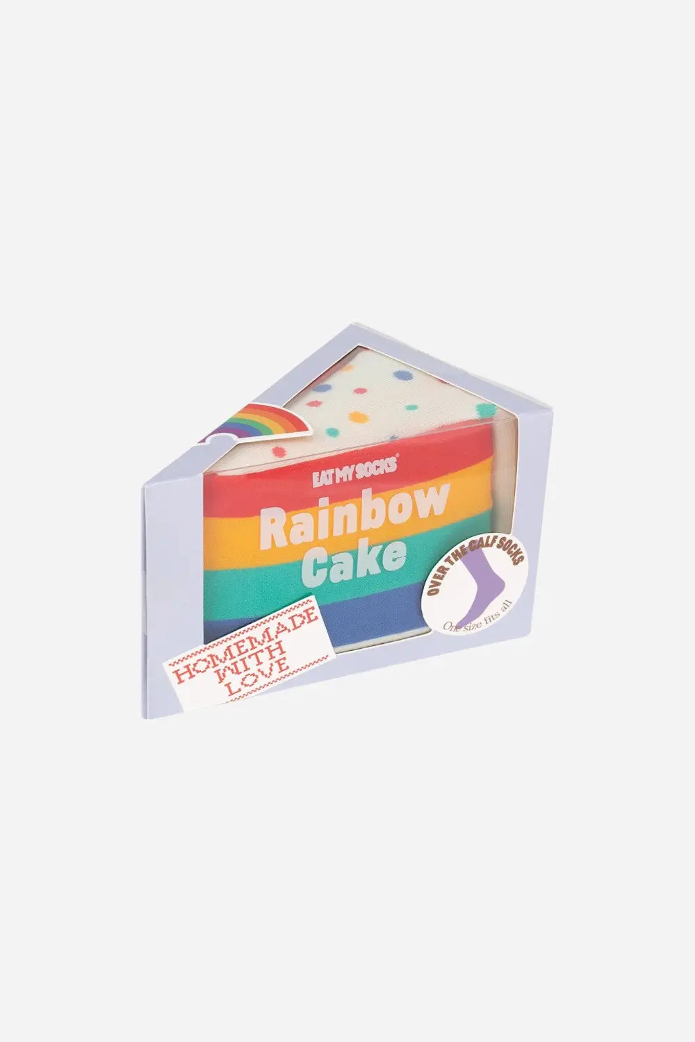 Eat My Socks Rainbow Cake Socks 1