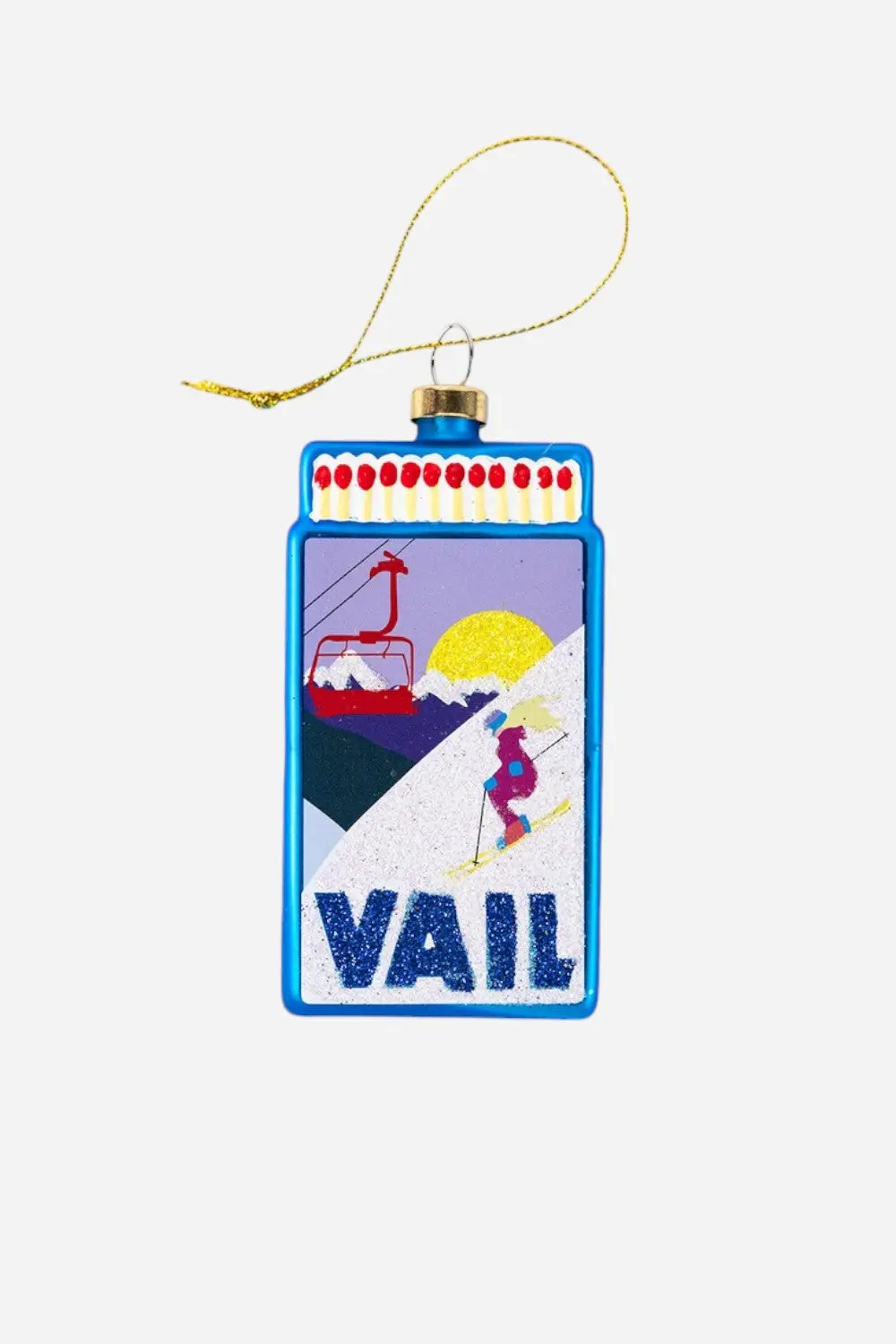 Vail Matchbook Ornament 1