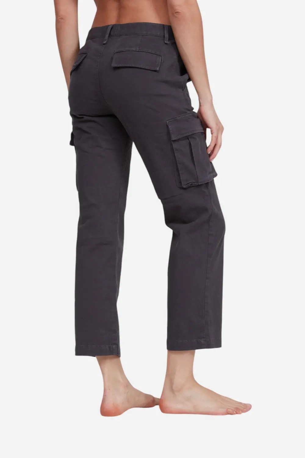 Askkny The Cargo Pant In Washed Black 2