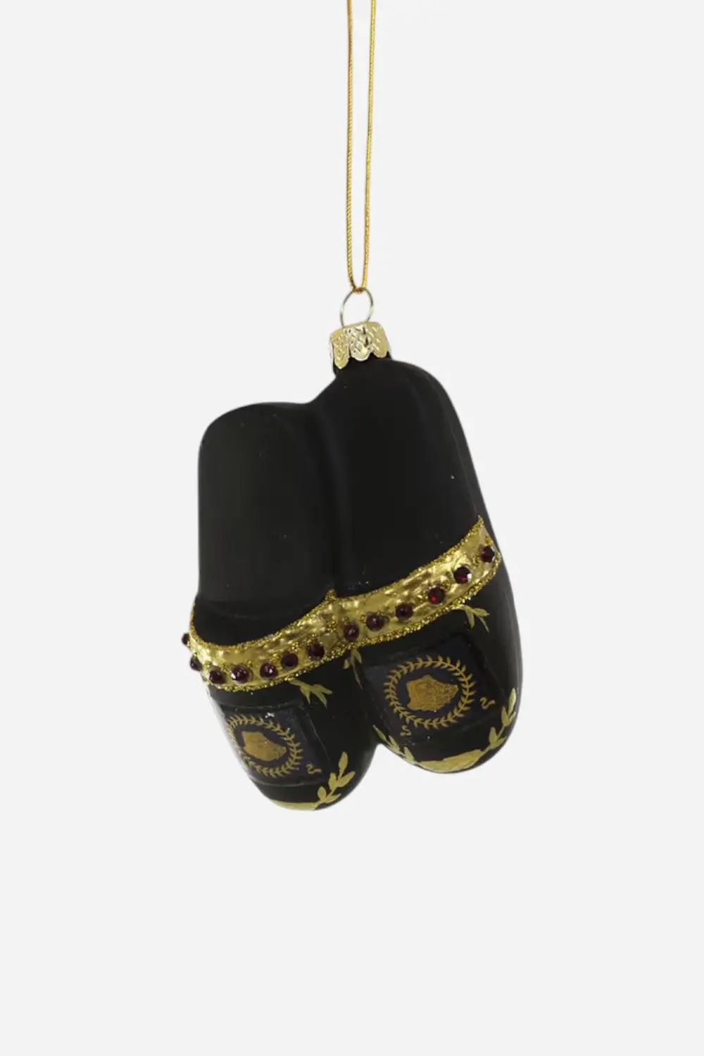 Pair Of Luxe Slipper Ornament 1