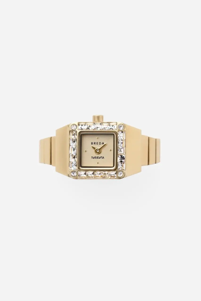 Meghani - Breda Dalmata Time Ring Gold 1