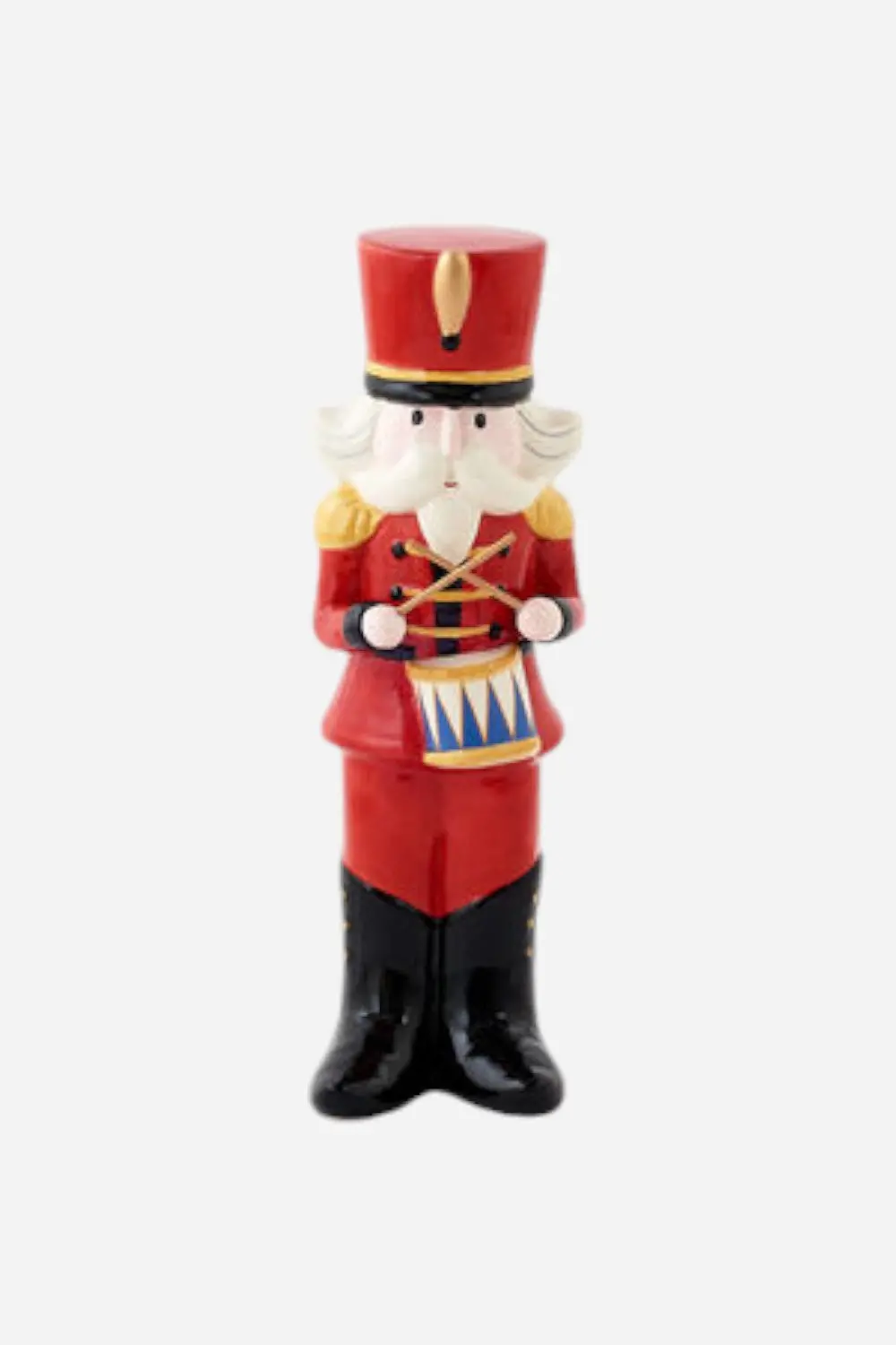 Small Ceramic Nutcracker - Red 1