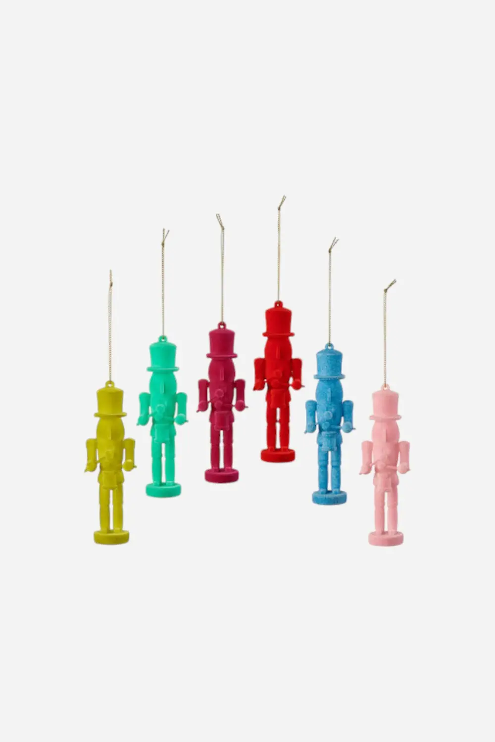 Flocked Toy Soldier Ornament 1