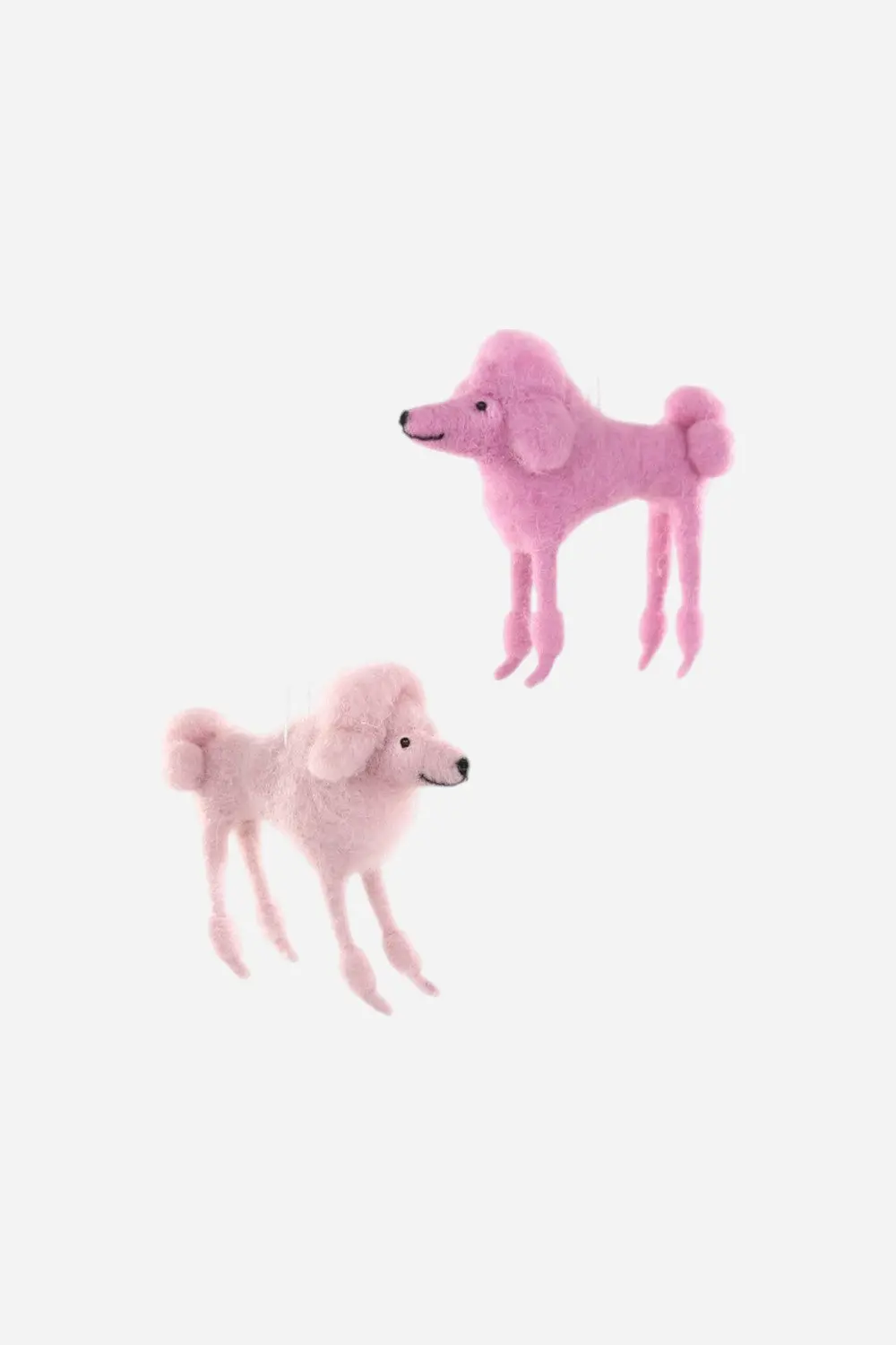 Pink Poodle Ornament 1