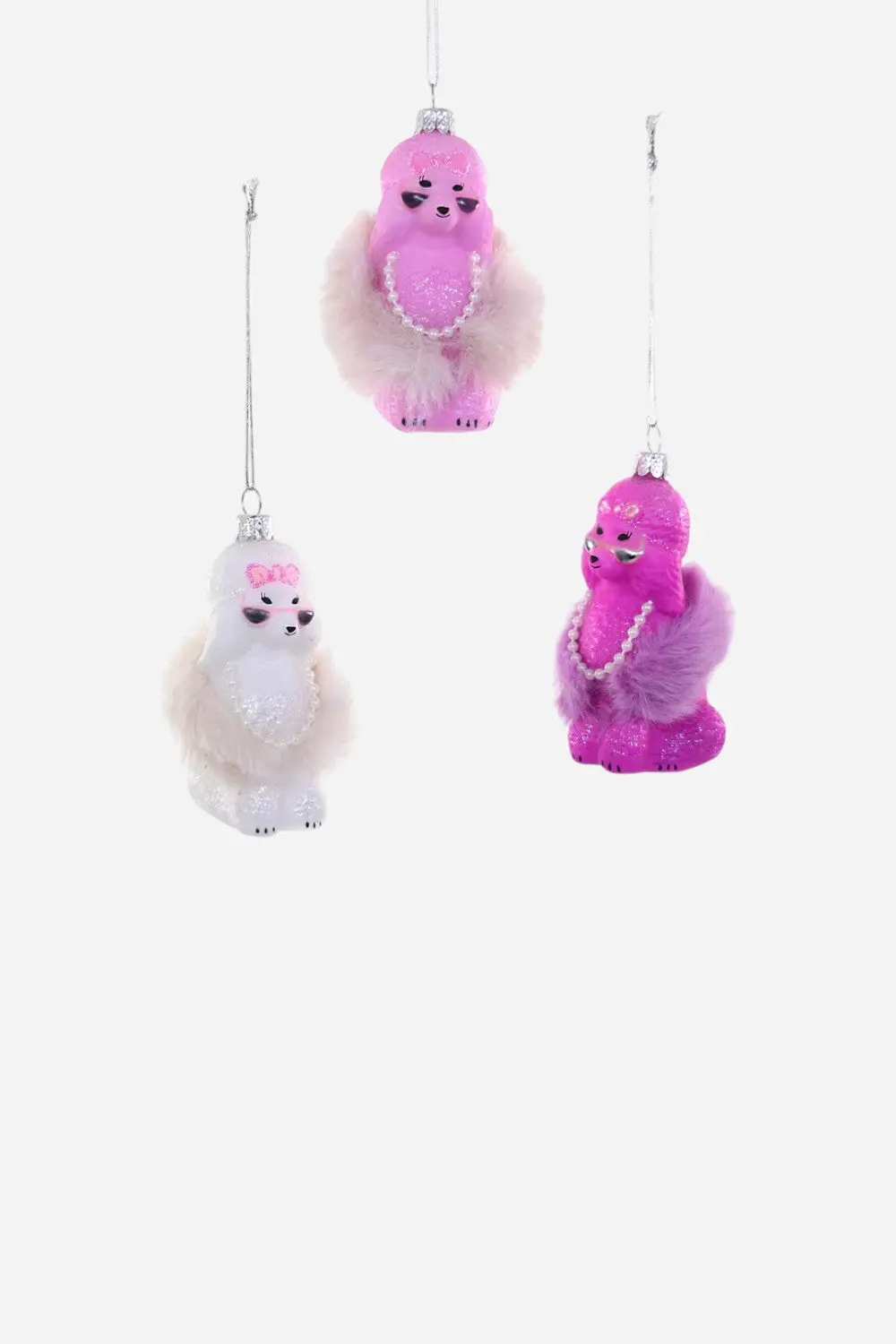 Glam Poodle Ornament 1