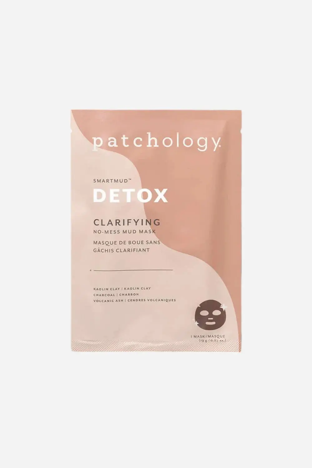 Patchology Smartmud Detox Single Face Mask 1