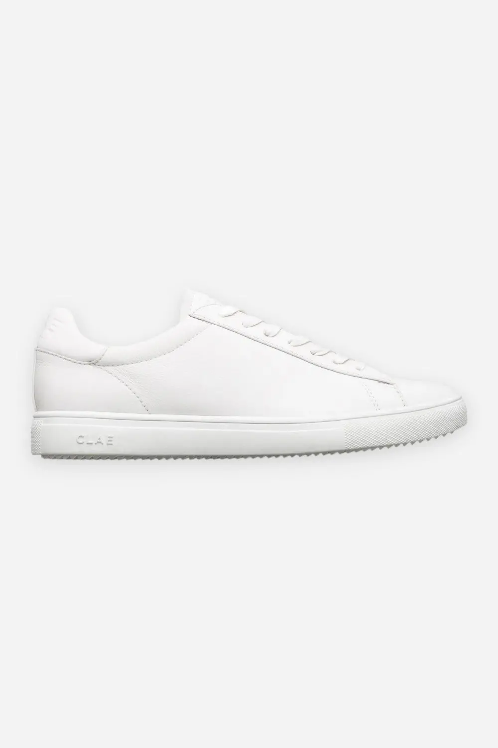 Clae Men's Bradley Essentials In Triple White Leather 1