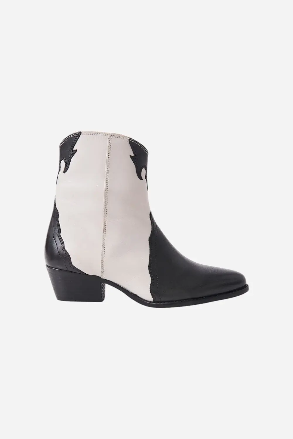 Free People Shoes New Frontier Western Boot In Arctic Fox Combo 1