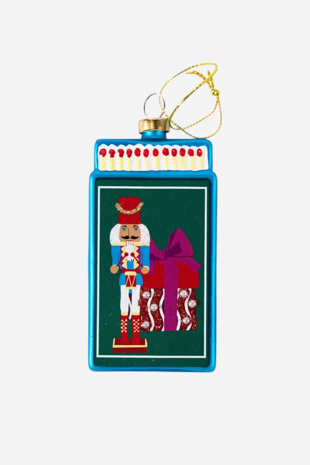 Nutcracker Matchbook Ornament 1