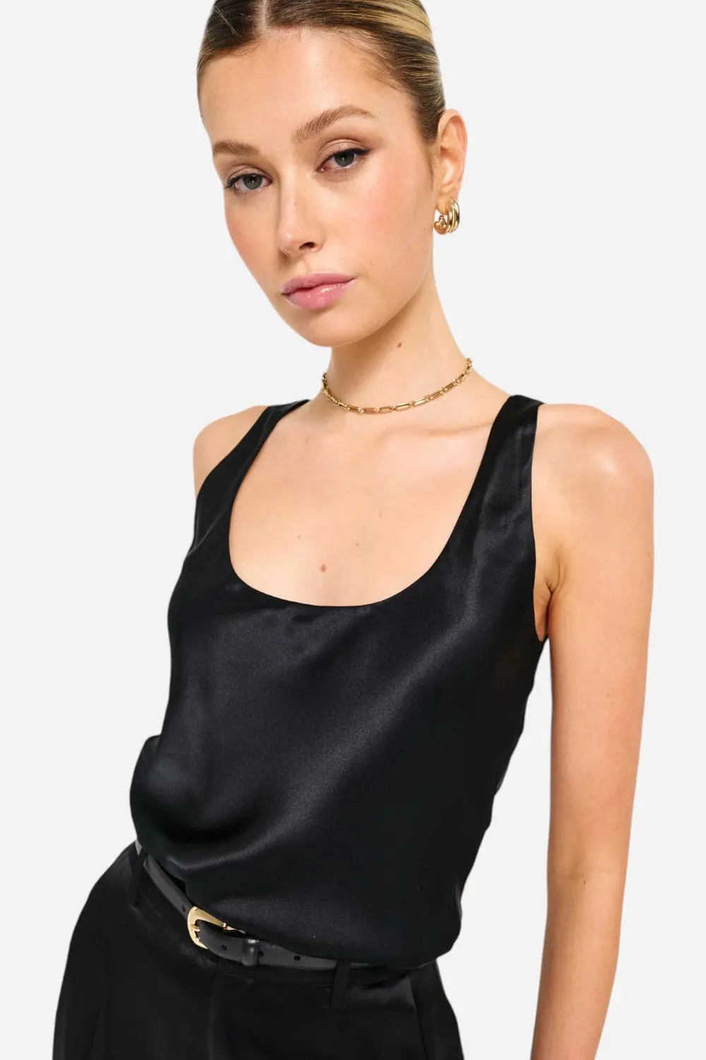 Cami Nyc Andressa Camisole Black 1