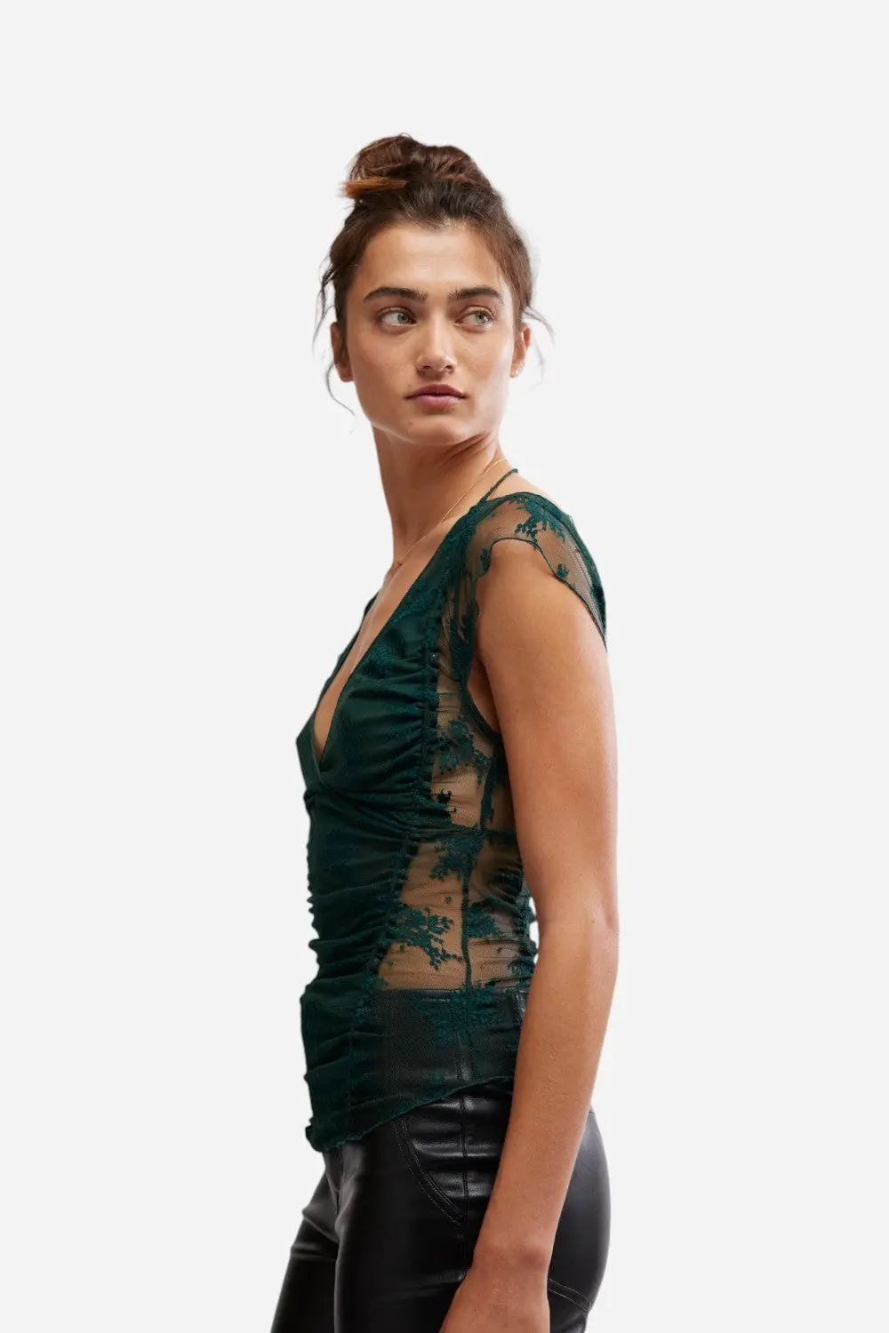 Free People Lacey In Love Cami In Pine Grove 2