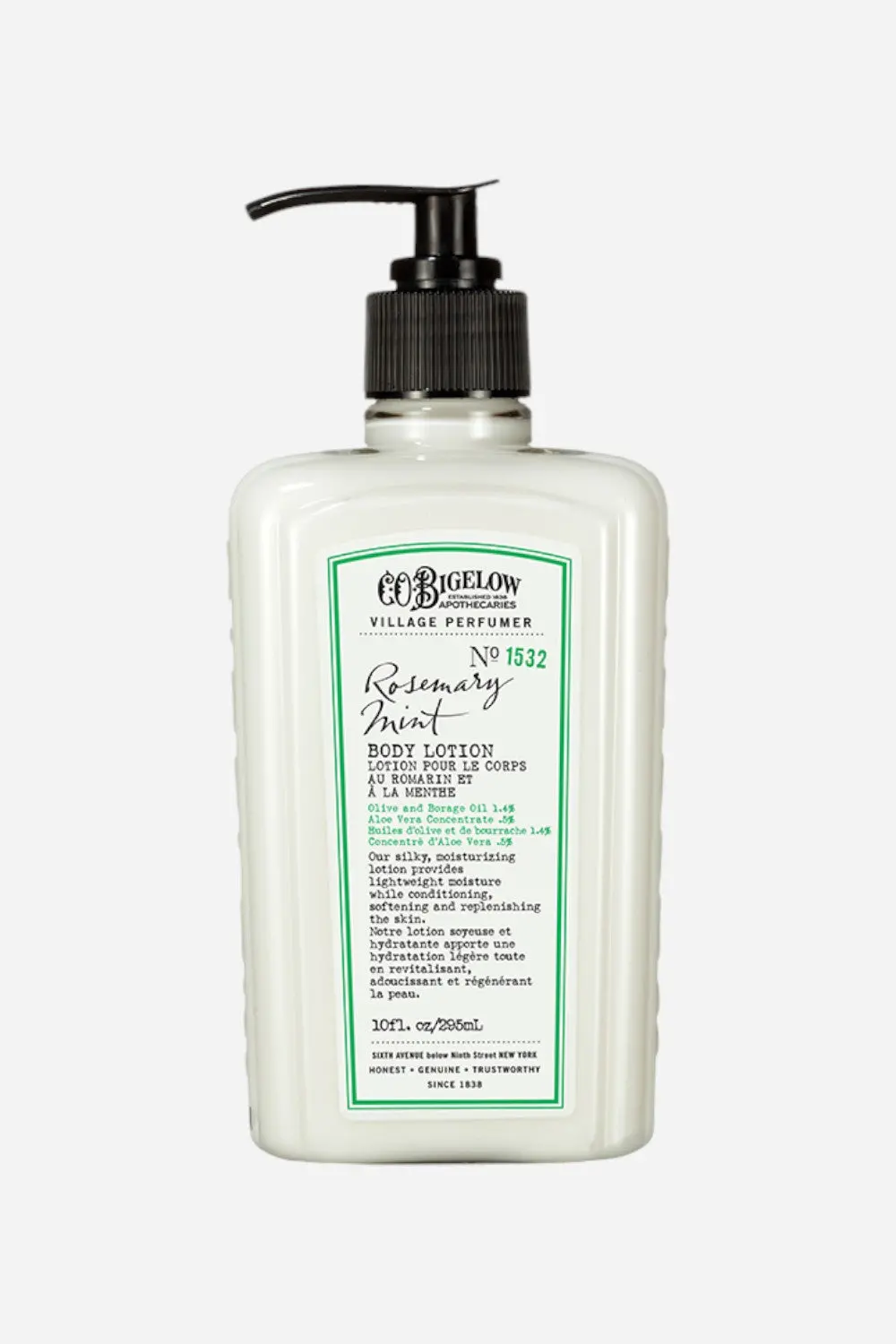 C.O. Bigelow Rosemary Mint Body Lotion No. 1532 1