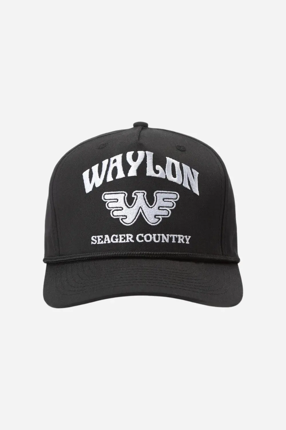 Seager X Waylon Jennings Country Snapback In Black 2