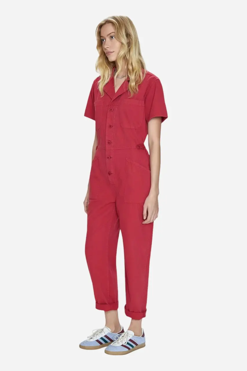Pistola Grover Jumpsuit In Rouge 3