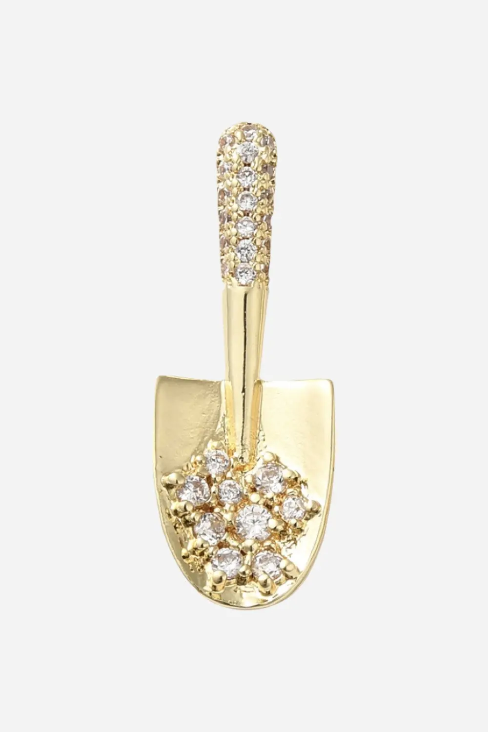 Farrah B Shovel Charm - Gold 1