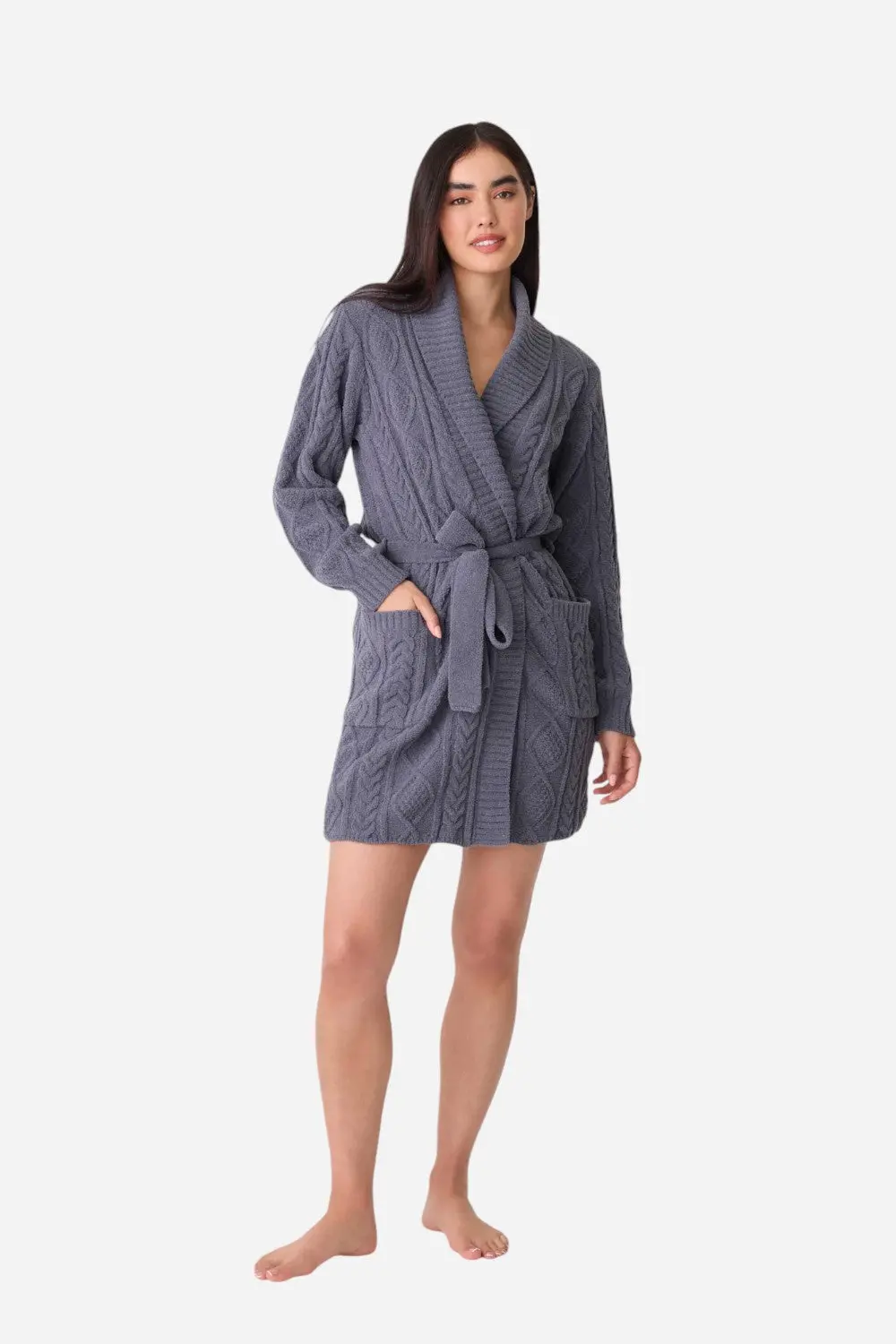 Pj Salvage Robe Cable Crew Charcoal 1