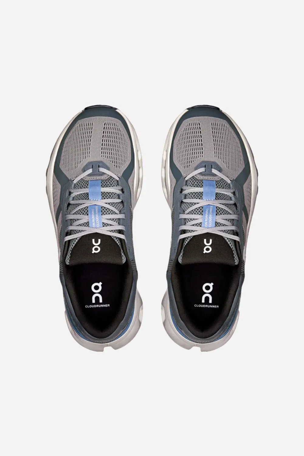 On Running Men's Cloudrunner 2 In Alloy & Chambray 2