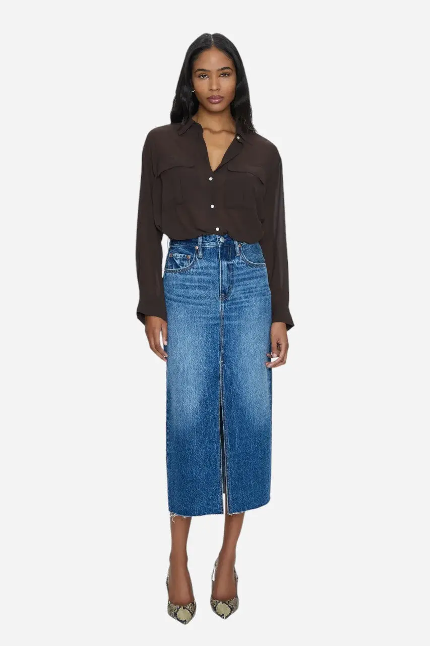 Pistola Alice Midi Skirt In Fairfax 1