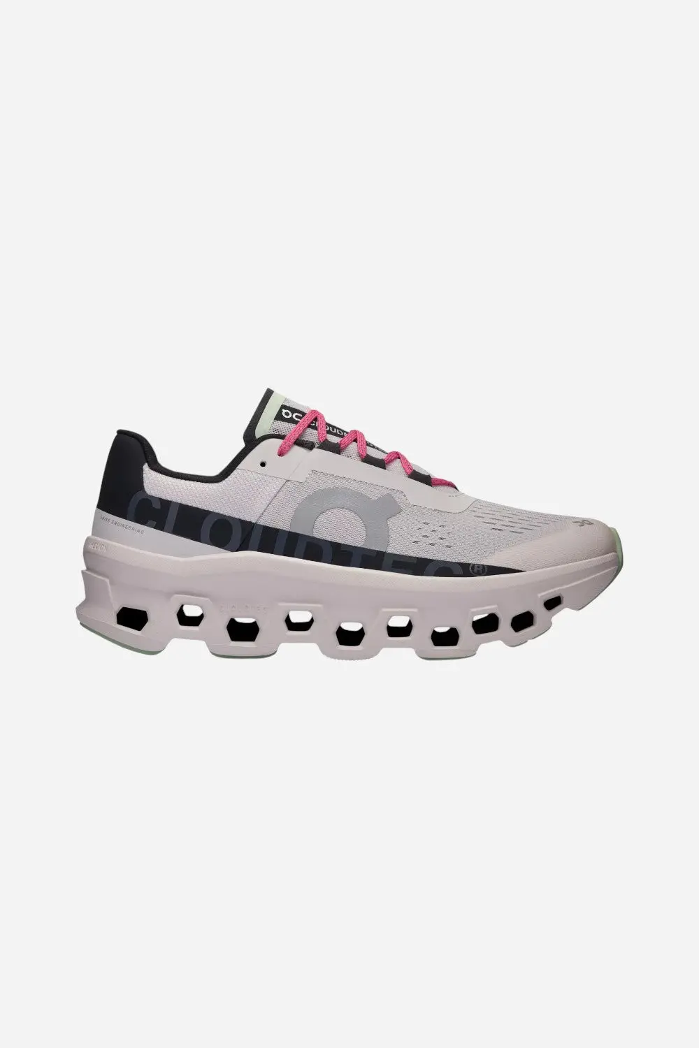 On Running Men's Cloudmonster In Frost/Black 1