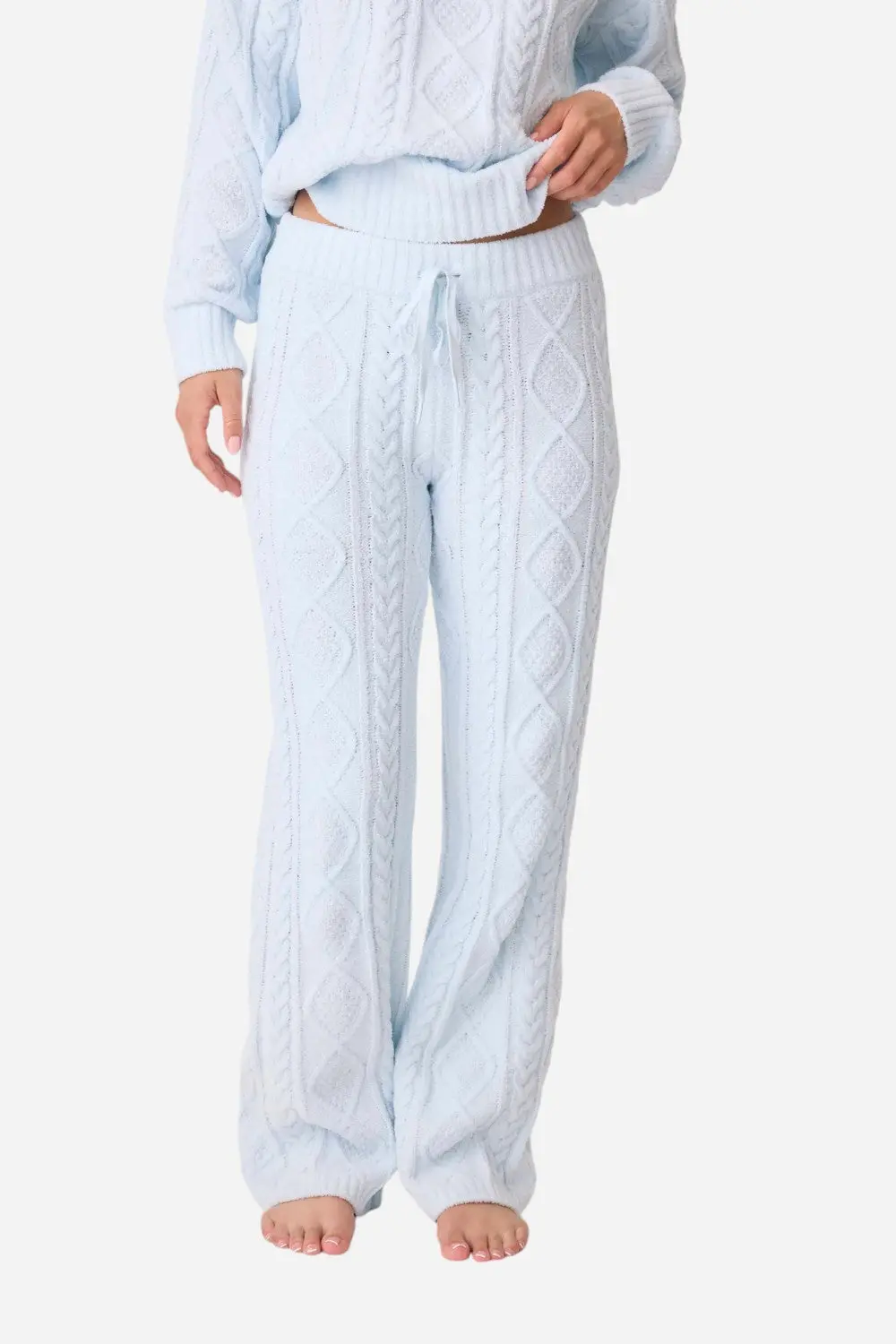 Pj Salvage Pant Cable Crew Blue Air 1