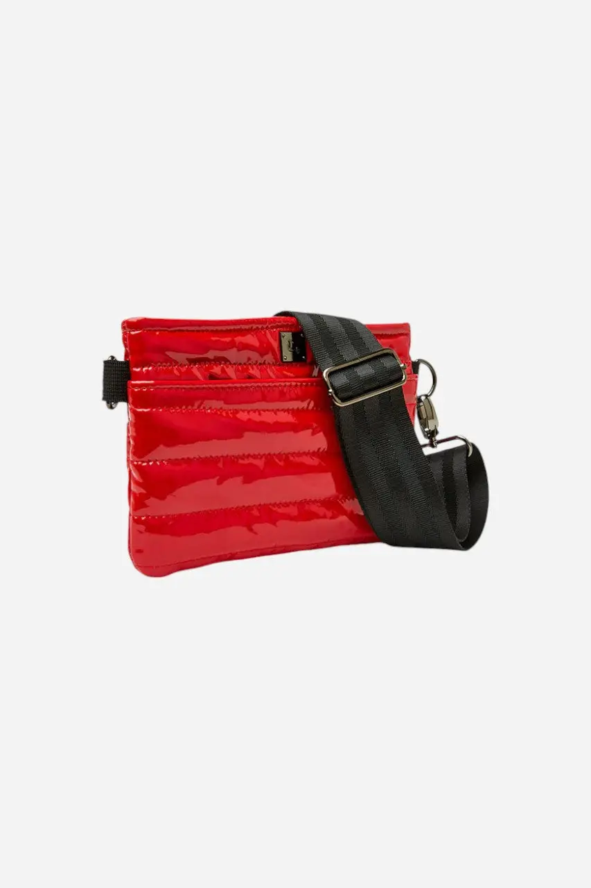 Think Royln Bum Bag/Crossbody In Lipstick Patent 2
