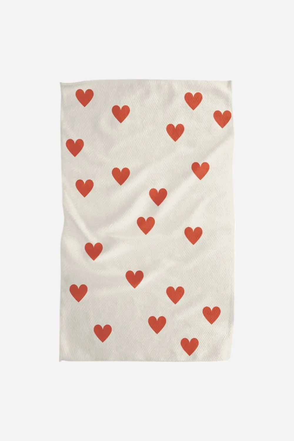 Geometry Simple Love Tea Towel 1
