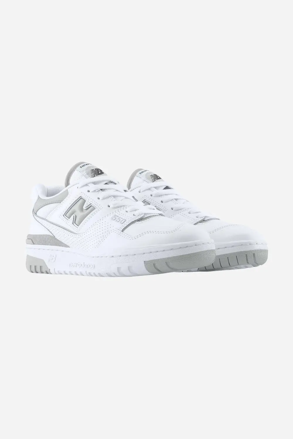 Women's New Balance 550 In White & Grey 4