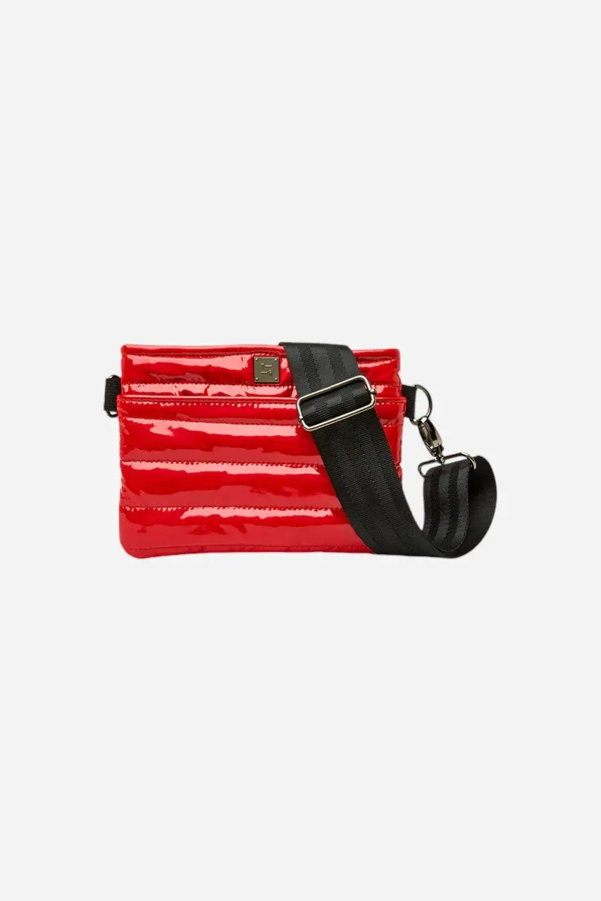 Think Royln Bum Bag/Crossbody In Lipstick Patent 1