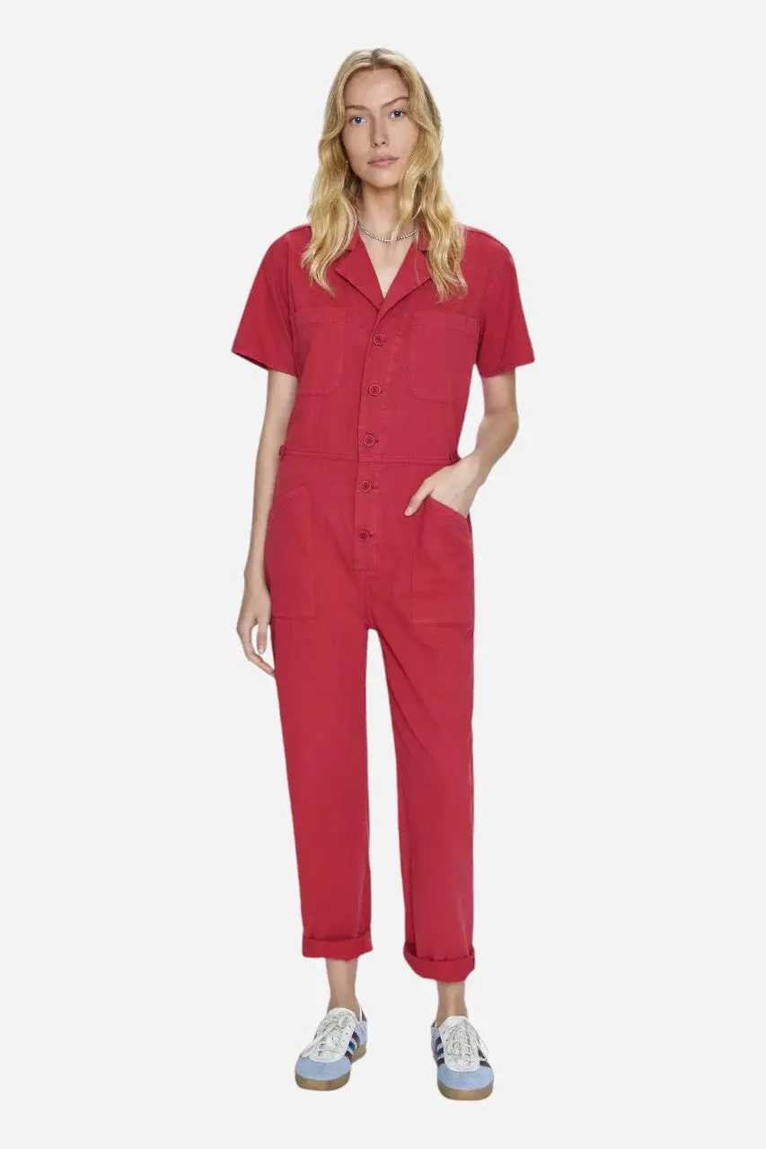 Pistola Grover Jumpsuit In Rouge 2