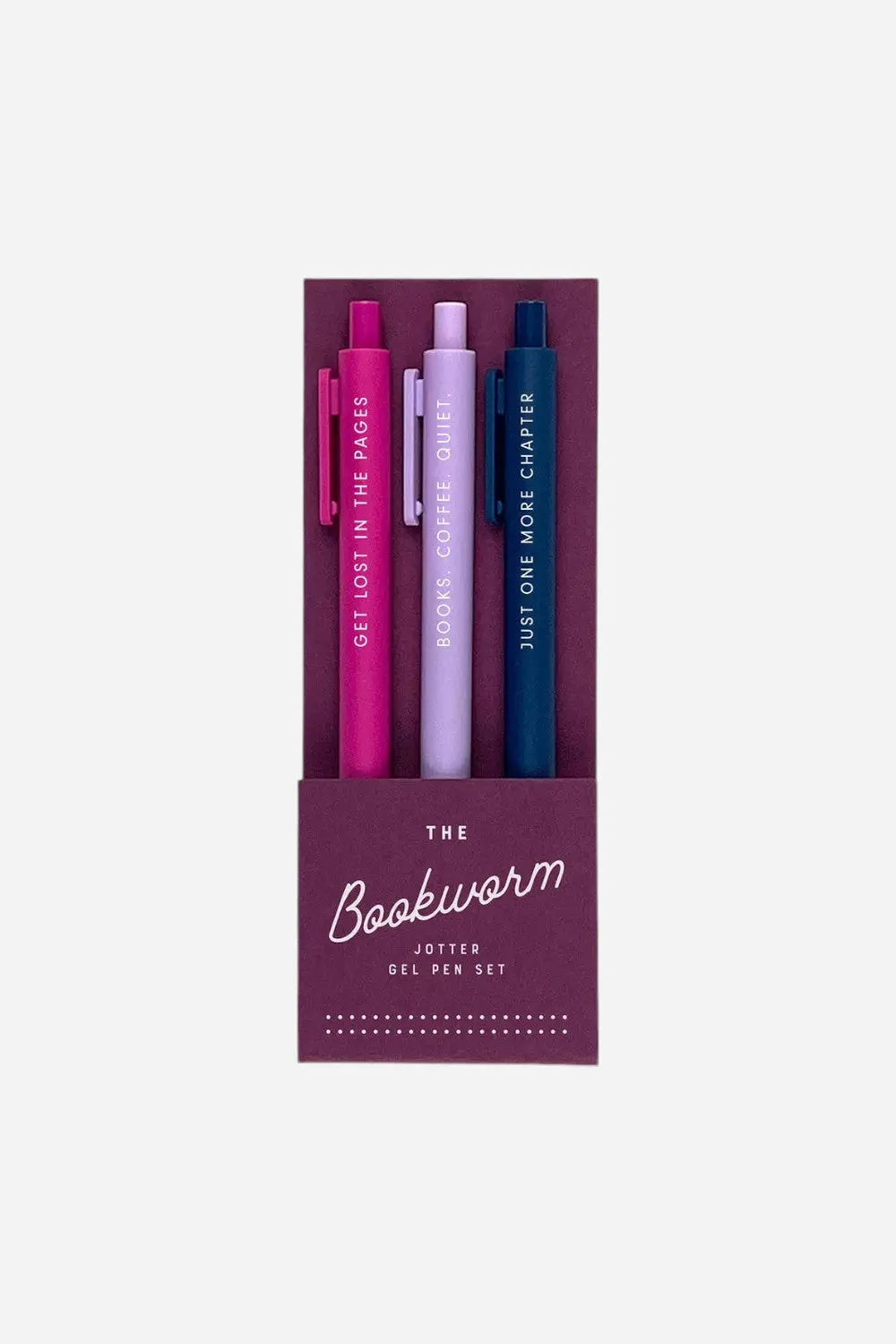 Bookworm Jotter Gel Pen Set 1