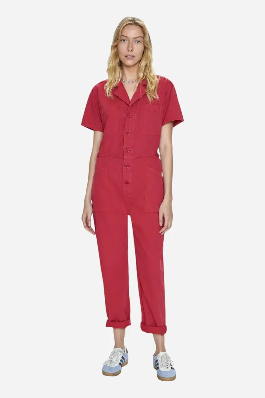 Pistola Grover Jumpsuit In Rouge 1