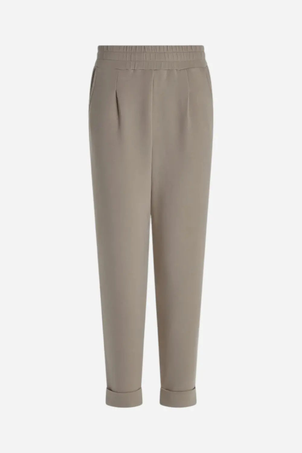 Varley The Rolled Cuff Pant 25" In Light Taupe 4