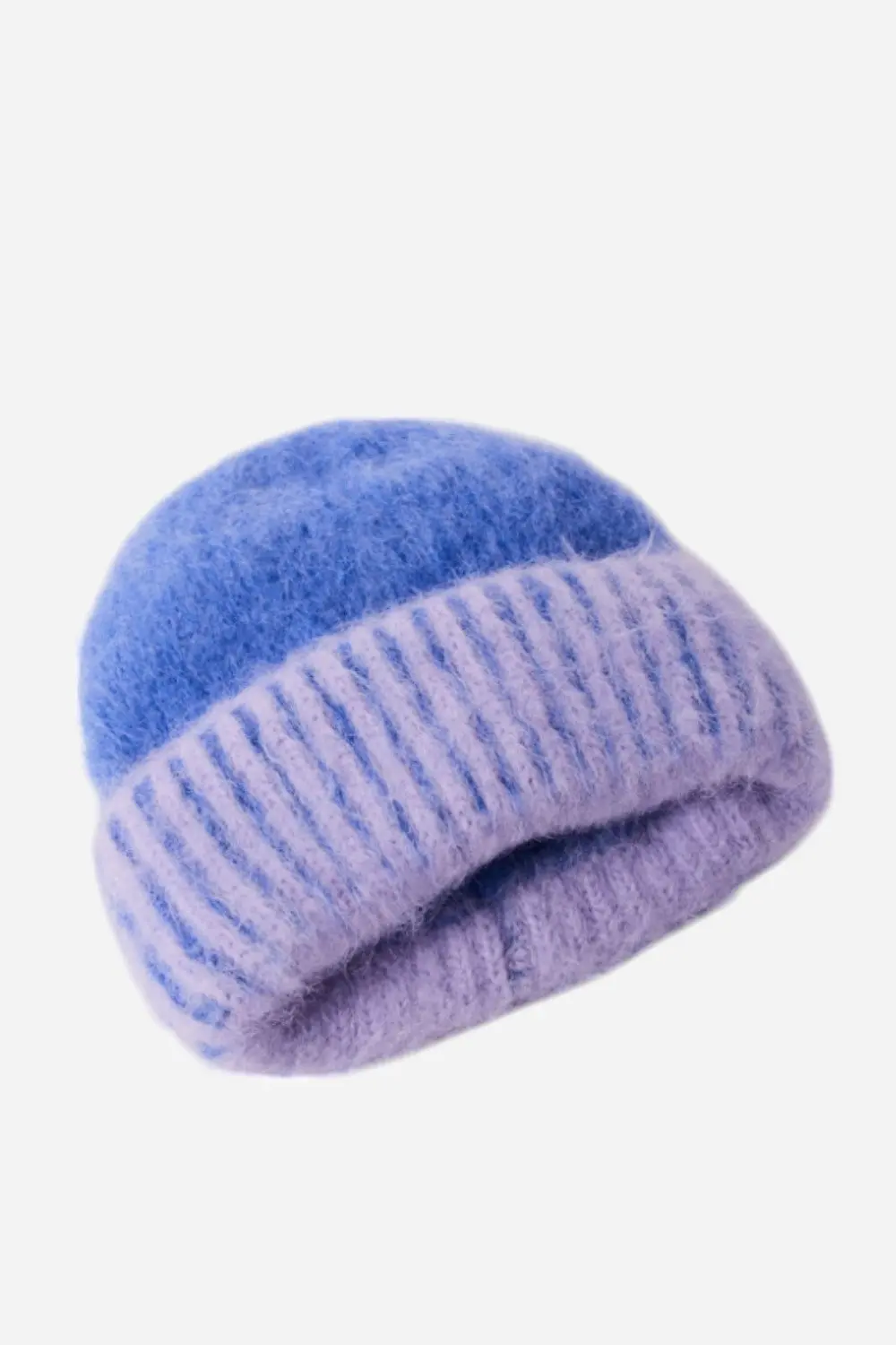 Free People Forever Fuzzy Beanie Periwinkle 1